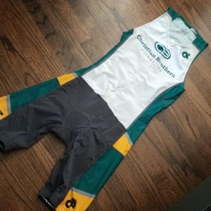Men bicycle suit